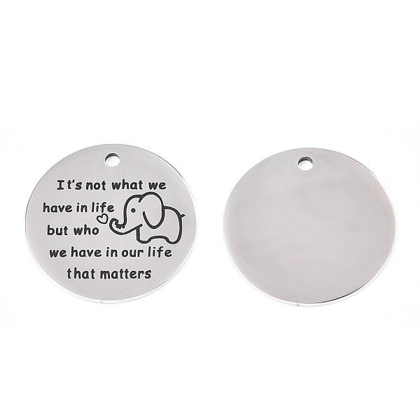 Non-Tarnish 201 Stainless Steel Pendants