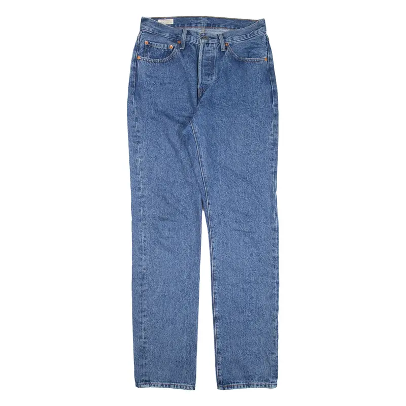 LEVI'S 501 BIG E Jeans Womens Blue Regular Straight W26 L32