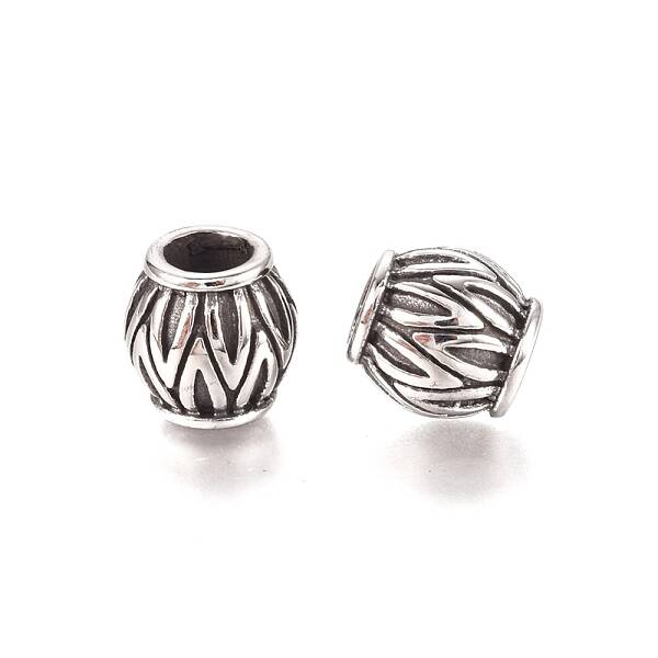 304 Stainless Steel European Beads