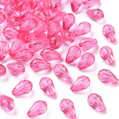 Transparent Acrylic Beads