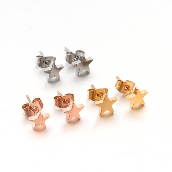 304 Stainless Steel Ear Studs