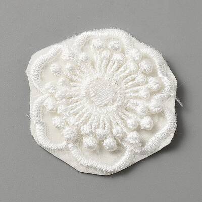 Computerized Embroidery Lace Self Adhesive/Sew on Patches