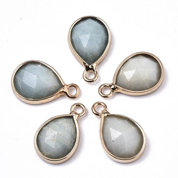 Natural Amazonite Charms