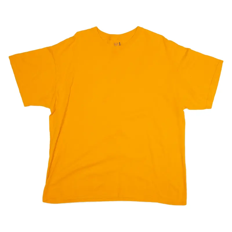 FRUIT OF THE LOOM Mens T-Shirt Orange XL