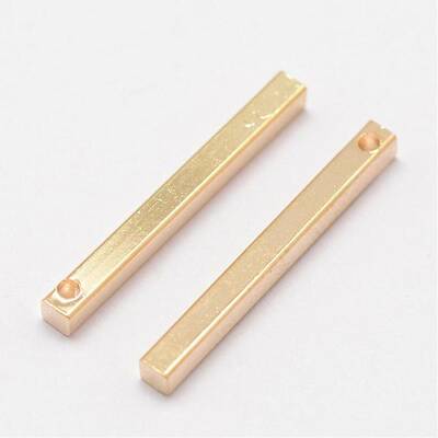 Rack Plating Brass Pendants