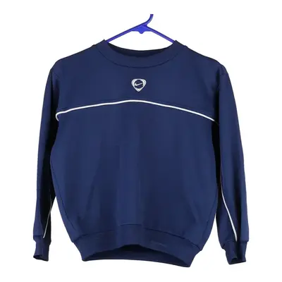 Age 5-6 Nike Sweatshirt - Small Navy Polyester Blend