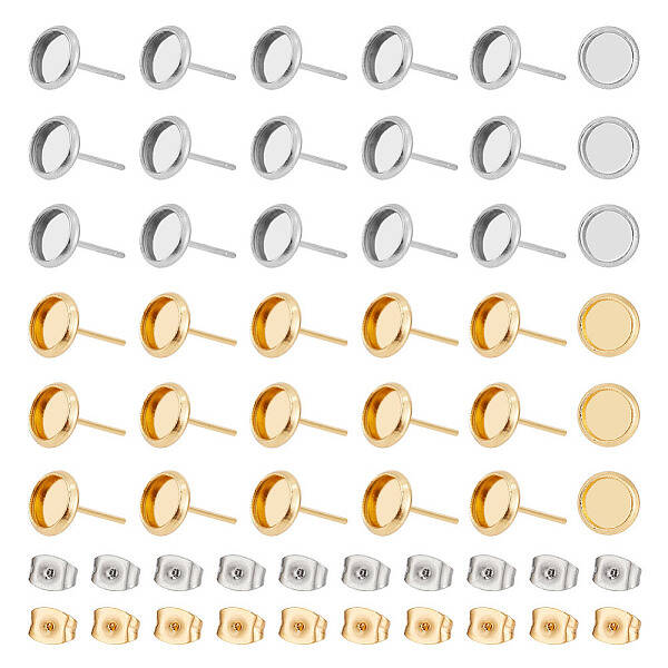 304 Stainless Steel Stud Earring Findings