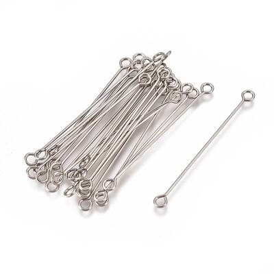 Non-Tarnish 304 Stainless Steel Eye Pins