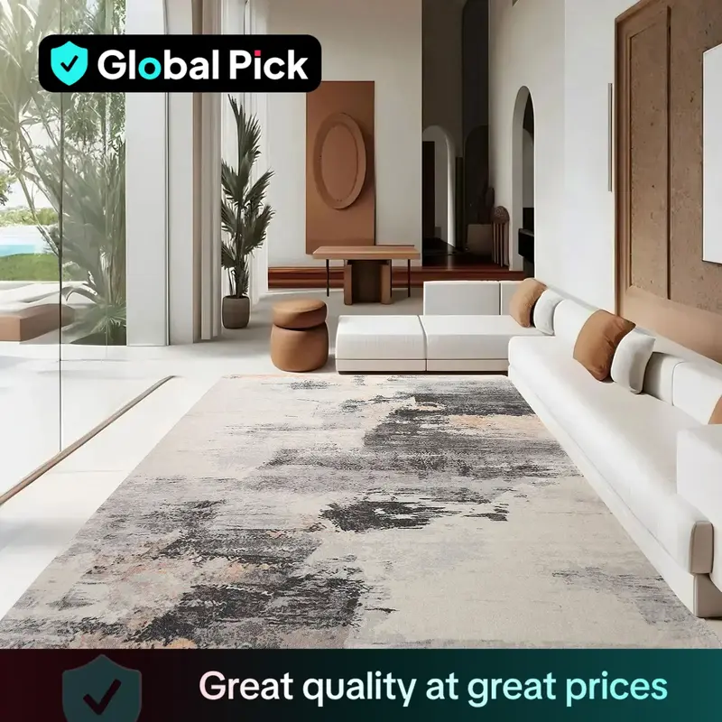 Home Decor Carpet, 1 Count Non-slip Soft Comfortable Floor Mat, Decorative Area Rug for Home Living Room Bedroom Kitchen