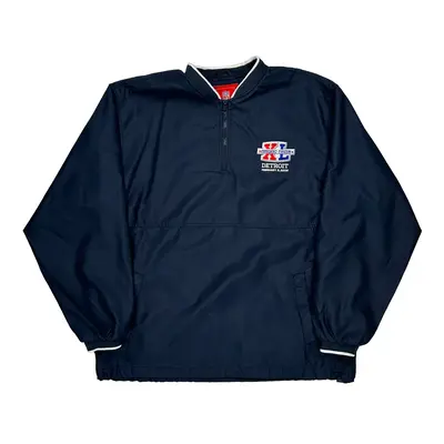 Super Bowl XL Detroit Nfl Nfl Windbreaker - Medium Navy Polyester