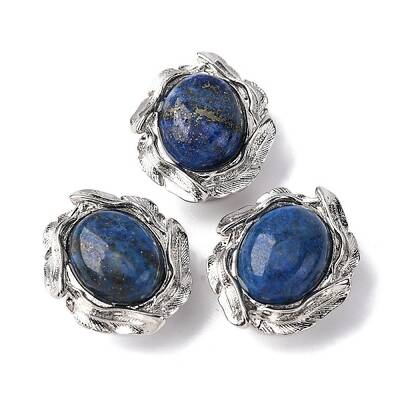 Dyed Natural Lapis Lazuli Oval Multi-Strand Links