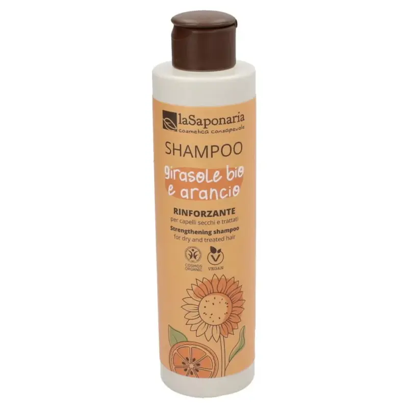 La saponaria BIO Shampoo Sunflower & Sweet Orange 200 ml