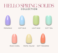Glamnetic Pastel Solids Press-On Nail Collection - Nail Glue & Remover