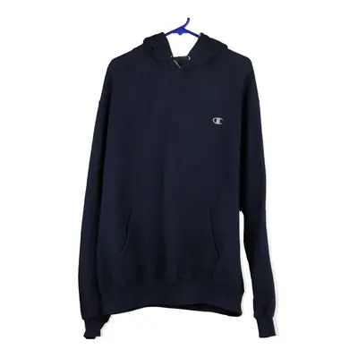 Champion Hoodie - Medium Navy Cotton Blend
