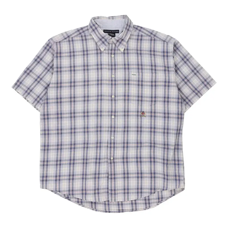 Tommy Hilfiger Shirt - XL Blue Cotton