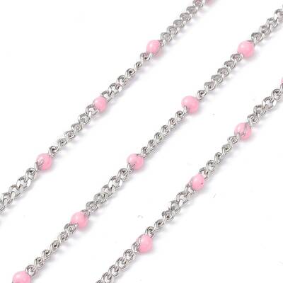 304 Stainless Steel Enamel Curb Chains