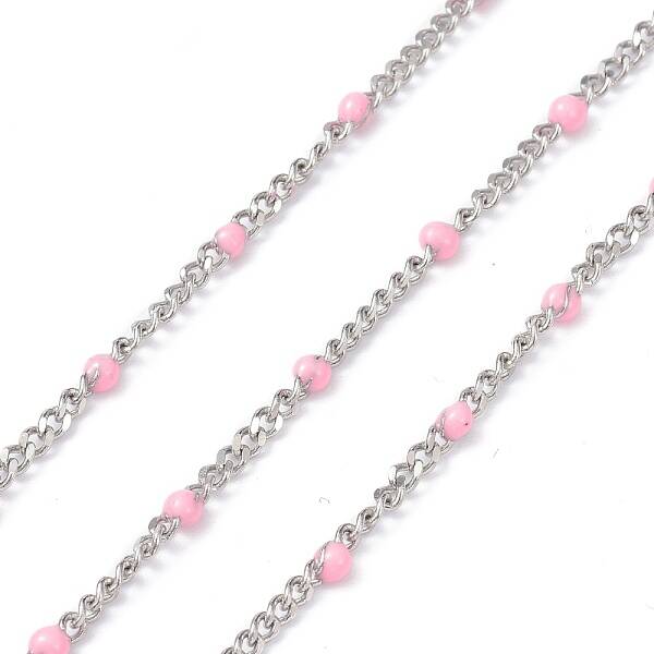 304 Stainless Steel Enamel Curb Chains