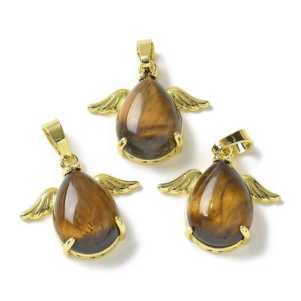Natural Tiger Eye Pendants
