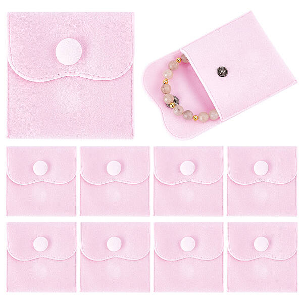 10Pcs Velvet Jewelry Pouches