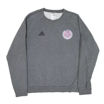 ADIDAS USA Indiana Chicago Fire Juniors Sweatshirt Grey Mens S