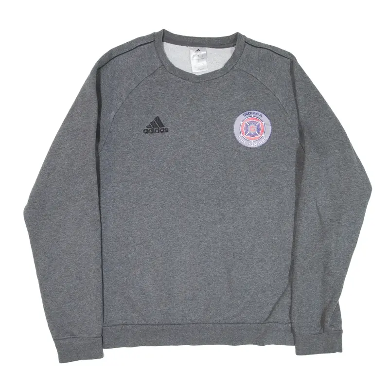 ADIDAS USA Indiana Chicago Fire Juniors Sweatshirt Grey Mens S