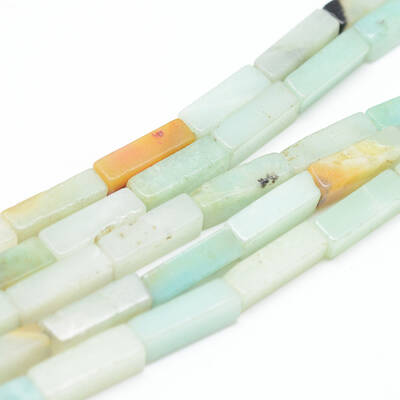 Natural Flower Amazonite Bead Strands