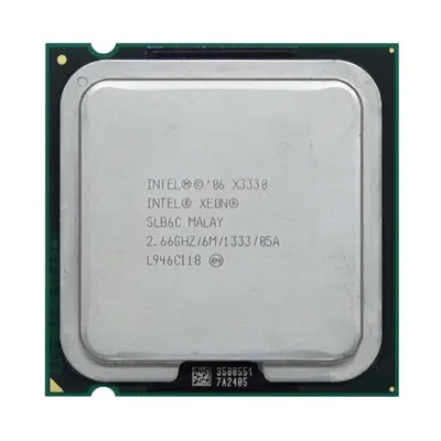 493254-L21 HP 2.66GHz 1333MHz FSB 6MB L2 Cache Socket LGA775 Intel Xeon X3330 Quad-Core Processor Kit for ProLiant ML310 G5