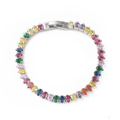 Cubic Zirconia Tennis Bracelet