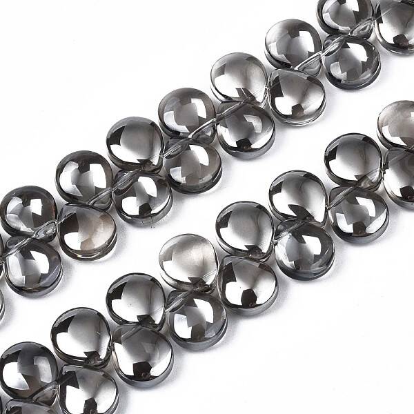 Electroplate Glass Beads Strand