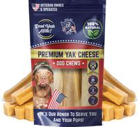 Devil Dog Pet Co. Himalayan Yak Chews Premium Cheese Dog Treats, 100% Natural & Healthy, Odor Free, Long Lasting Veteran Owne...