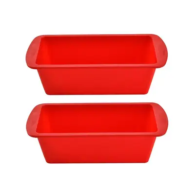 Silicone Bread Baking Mold, 2pcs/set Rectangular Bread Baking Pan, Non-stick Baking Mold, Kitchen Baking Supplies, Bakeware