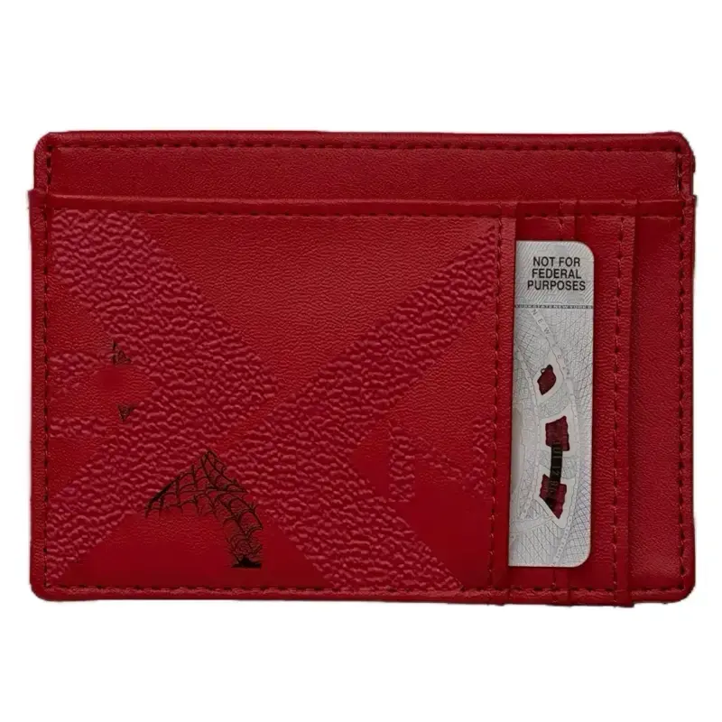 Sm Leather Minimalist Pocket Wallet with Cash & Card Holder Compacted Engrave Design Lightweight Multi-Function Stylist Gift