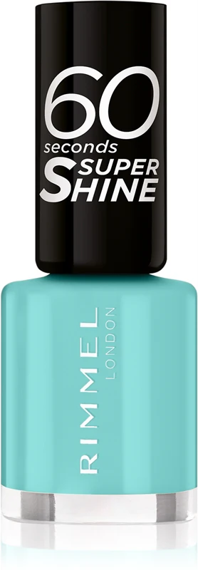 Rimmel 60 Seconds Super Shine Nail Polish Color 878 Roll In The Grass 8 ml
