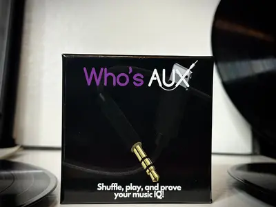 Who's AUX Vol.1 - Music Discovery Card Game - Music Games & Music Gifts - Adult Games for Game Night - A Great Gift for Music...