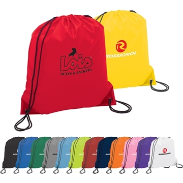 150 Promotional Oriole Polyester Drawstring Bag - Reinforced ...