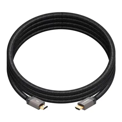 42686 Monoprice 8K Certified Ultra High Speed HDMI Cable Braided 8K-60Hz 4K-120Hz 48Gbps HDR VRR CL2 In-Wall Rated 6ft Black ...