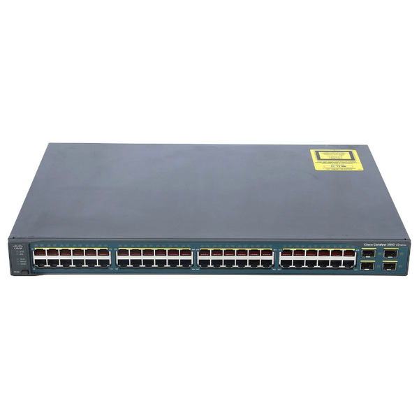 Cisco WS-C3560V2-48TS-S | Catalyst 3560-V2 Series C3560V2-48T 48 x RJ-45 Ports 10/100Base-TX + 4 x SFP Ports Layer 3 Managed ...