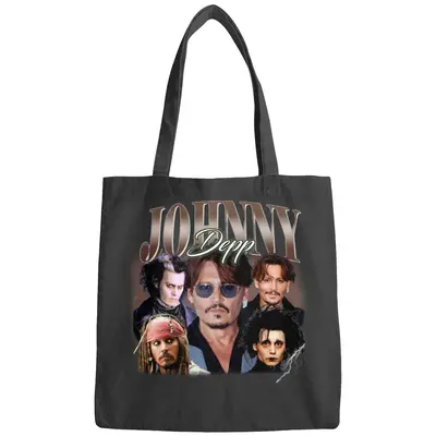 Justice Johnny Depp Vintage Bags, Pirate Johnny Depp Homage Bags, Johnny Depp Tees