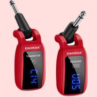 Wireless Guitar System UHF Wireless Transmitter Receiver for Electric Guitar Bass Acoustic Guitar, Portable Guitar Accessor...