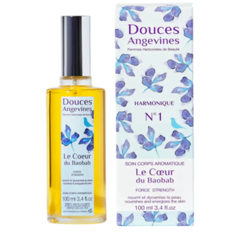 Douces angevines N° 1 Le Coeur du Baobab Scented body oil 100 ml