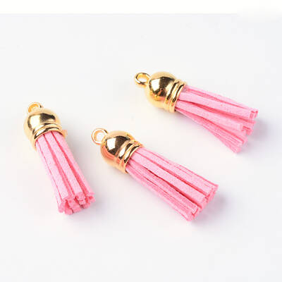 Faux Suede Tassel Pendant Decorations