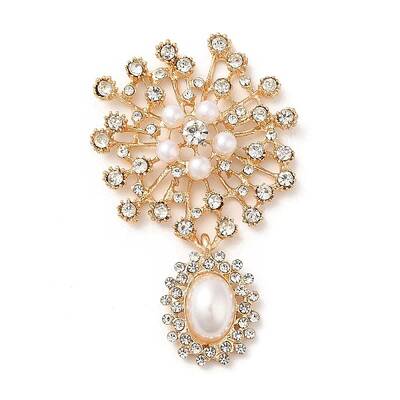 Zinc Alloy Rhinestone Pendants