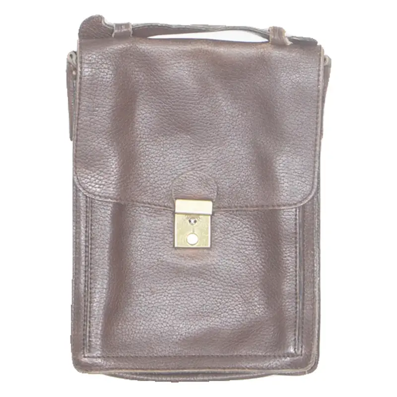 Womens Clutch Bag Brown Leather
