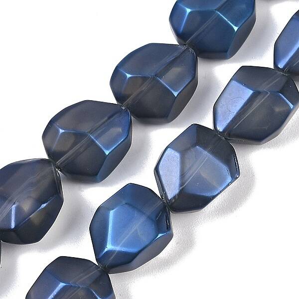Electroplate Glass Beads Strands
