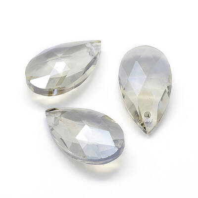 Faceted Glass Pendants
