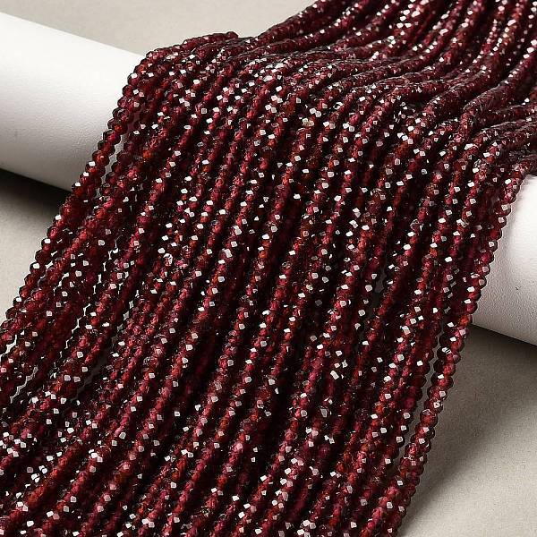 Natural Garnet Beads Strands