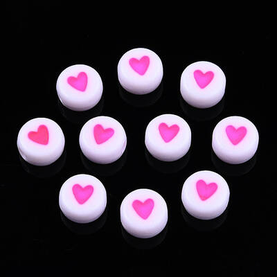 Opaque Acrylic Beads