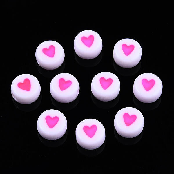 Opaque Acrylic Beads