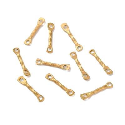 Ion Plating(IP) 304 Stainless Steel Connector Charms