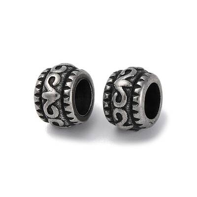 304 Stainless Steel European Beads
